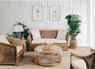 Cuscino da esterno per seduta di panca semicircolare dritta