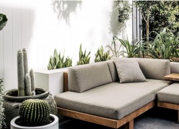 Cuscino da esterno per schienale a cuneo