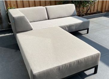 Cuscino da esterno per schienale di panca a cuneo