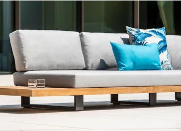 Cuscino per esterni per schienale rettangolare