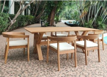 Cuscino esterno per sedia trapezoidale