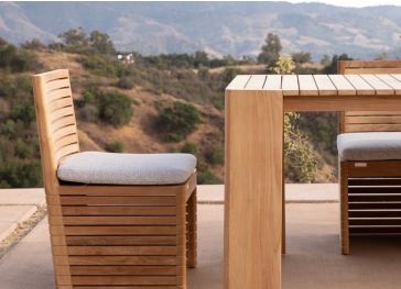 Cuscino esterno per sedia quadrata