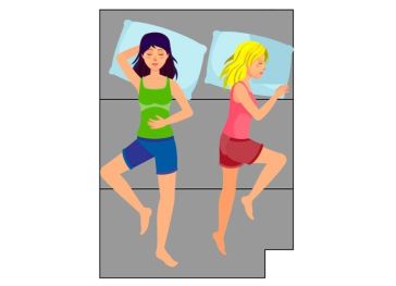 Materasso pieghevole angolo inferiore destro