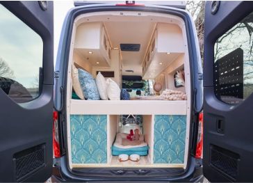 Topper pieghevole con taglio inferiore sinistro