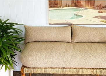 Copertura per sedile di panca semicircolare dritto