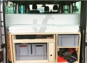 Topper pieghevole a taglio superiore destro e sinistro