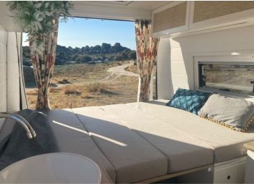 Topper pieghevole a taglio laterale sinistro superiore e inferiore