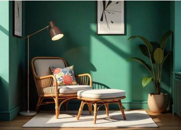 Gommapiuma a due parti semicircolare e rettangolare