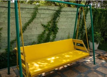 Cuscino da esterno pieghevole per dondolo