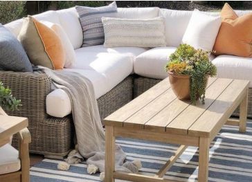 Cuscino per chaiselongue sinistro da esterno