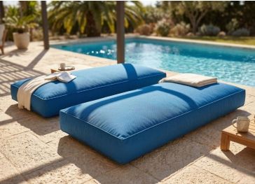 Cuscino da pavimento rettangolare per esterni