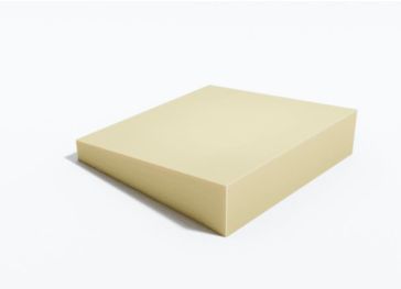 Cuneo in gommapiuma a superficie piana