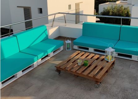 Cuscini Schienale Pallet Gommapiuma su Misura