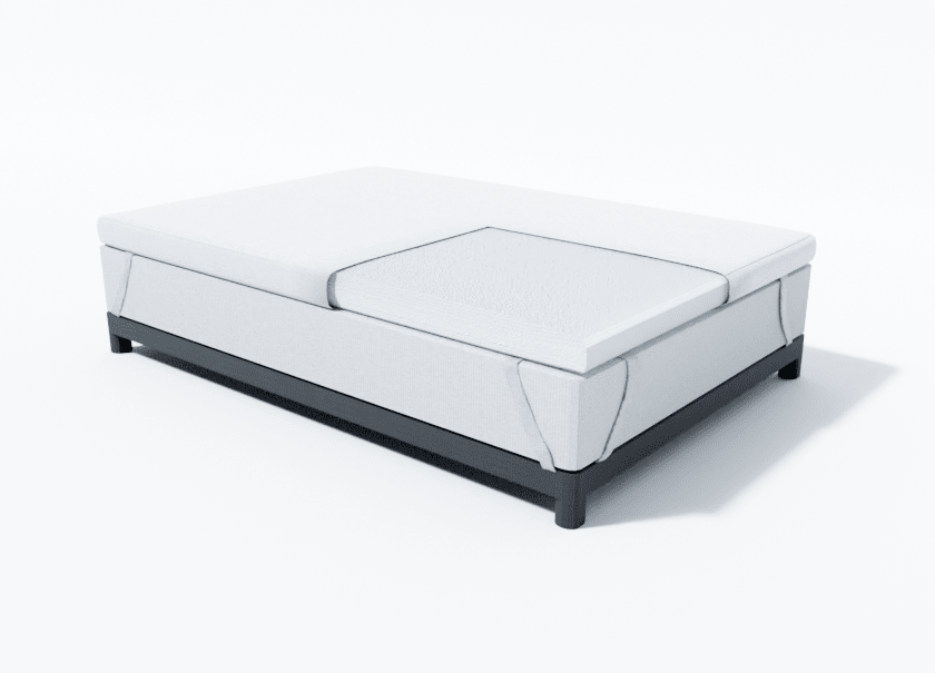 Pannello Gommapiuma RG25/44 – 90x200 Cm, Spessore 7 Cm, Oeko-Tex 100, Per Imbottiture E Topper