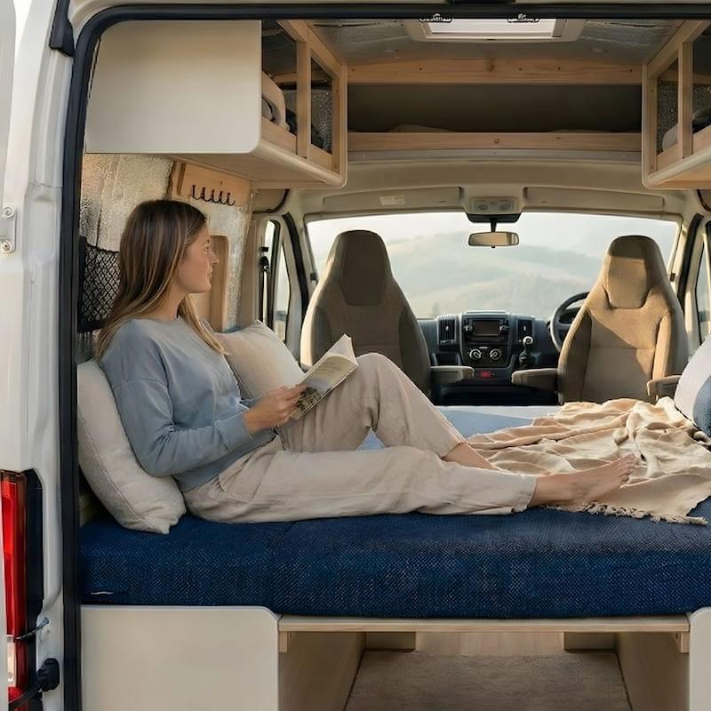 Problemi comuni nel dormire in camper con materassi standard