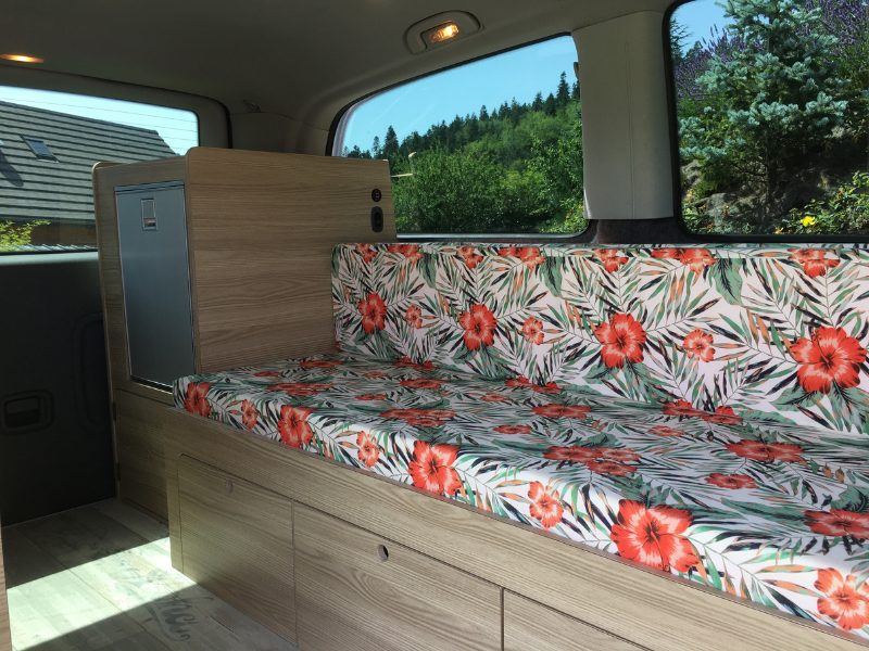 divano letto furgone