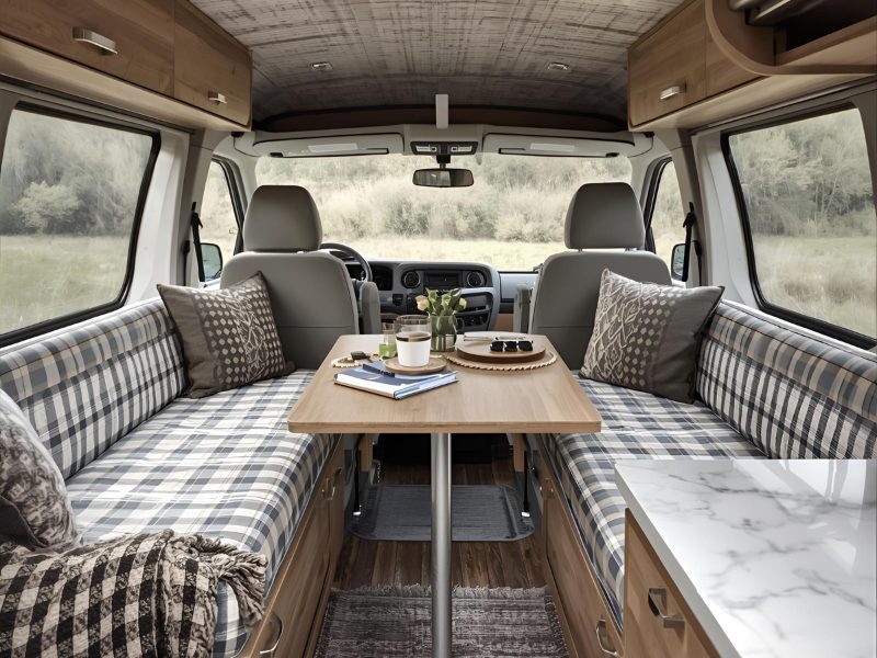 Furgoneta Ford Transit camperizada 3